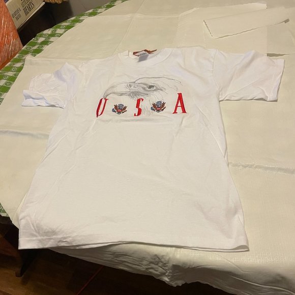 Anvil USA Cotton T-Shirt - Picture 1 of 2